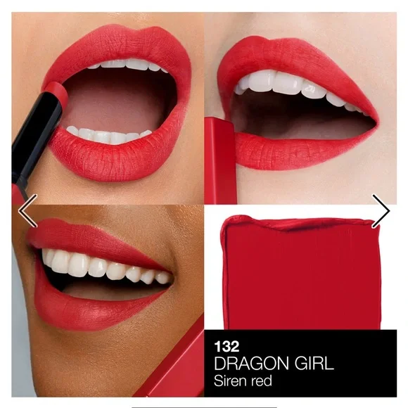 NWT NARS PowerMatte Lipstick Dragon Girl 132 - mini/travel size - Picture 2 of 9